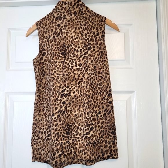 PerSeption Concept Mockneck Sleeveless Blouse - Picture 2 of 5